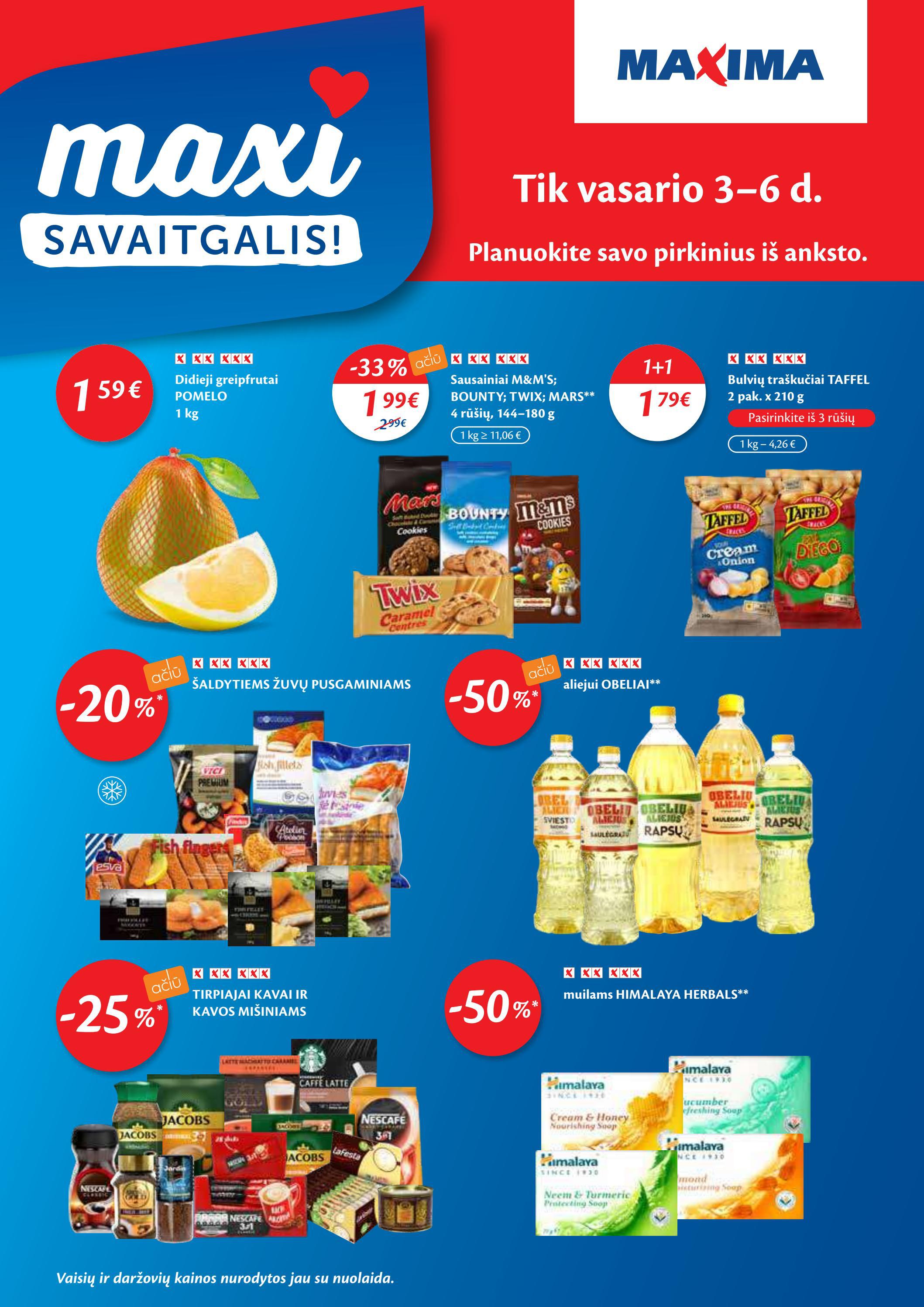 Maxima kaininis leidinys akcijos nuo 
  2022-02-01 iki 
  2022-02-07 | Leidinukas.lt puslapis 32