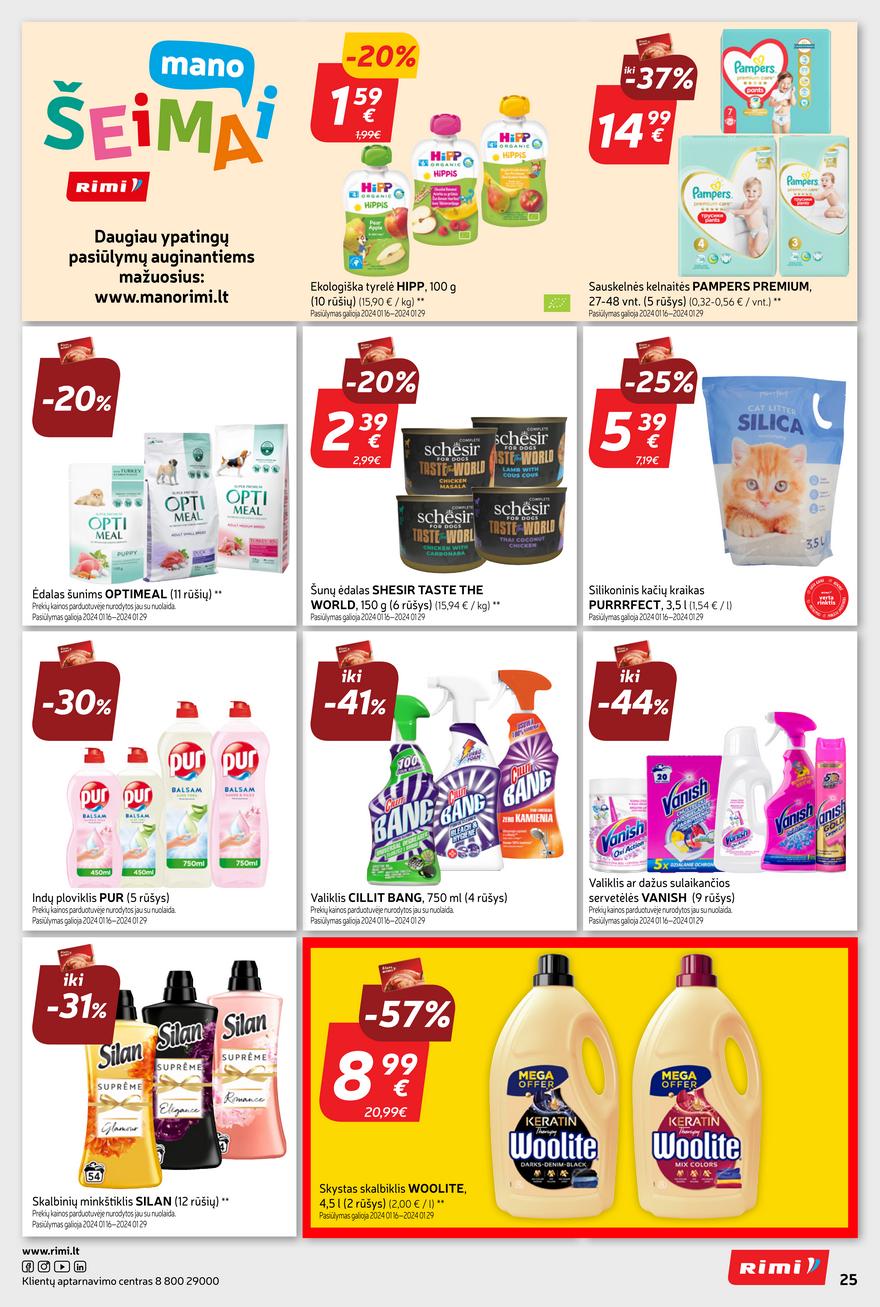 Rimi savaitinis leidinys akcijos nuo 
  2024-01-23 iki 
  2024-01-29 | Leidinukas.lt puslapis 25
