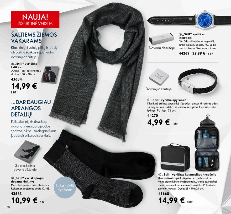 Oriflame katalogas akcijos nuo 
  2021-12-01 iki 
  2021-12-31 | Leidinukas.lt puslapis 150