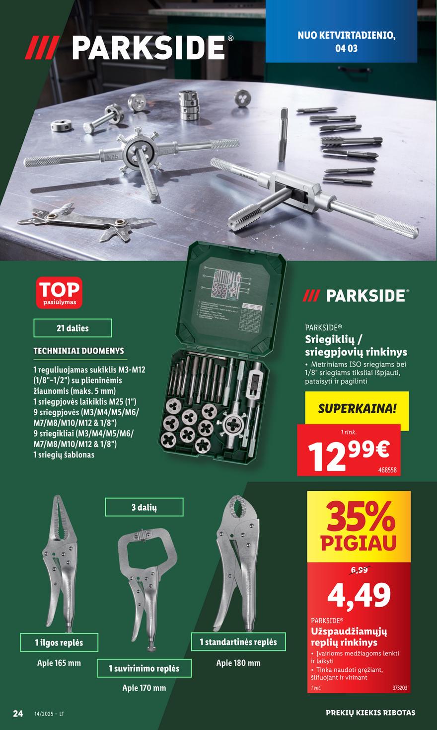 Lidl ne maisto leidinys akcijos nuo 
  2025-03-31 iki 
  2025-04-06 | Leidinukas.lt puslapis 24