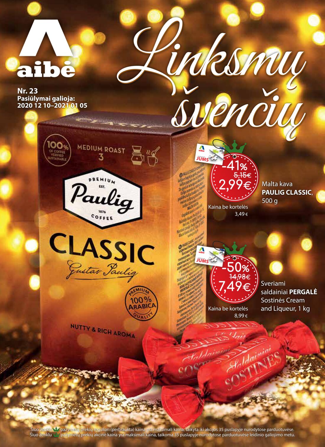Aibė leidinys akcijos nuo 
  2020-12-10 iki 
  2021-01-05 | Leidinukas.lt puslapis 1
