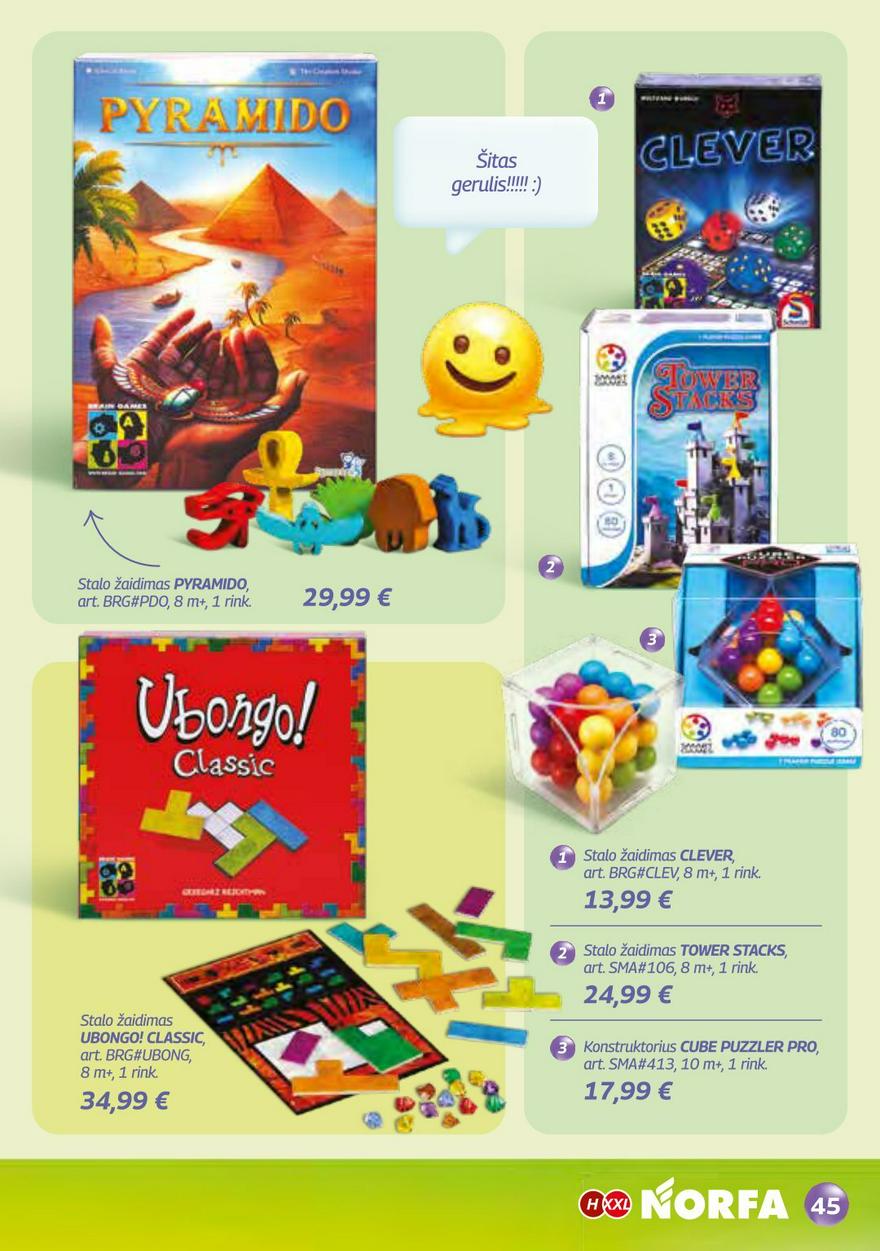 Norfos leidinys akcijos nuo
2024-08-06 iki
2024-08-26 | Leidinukas.lt puslapis 45