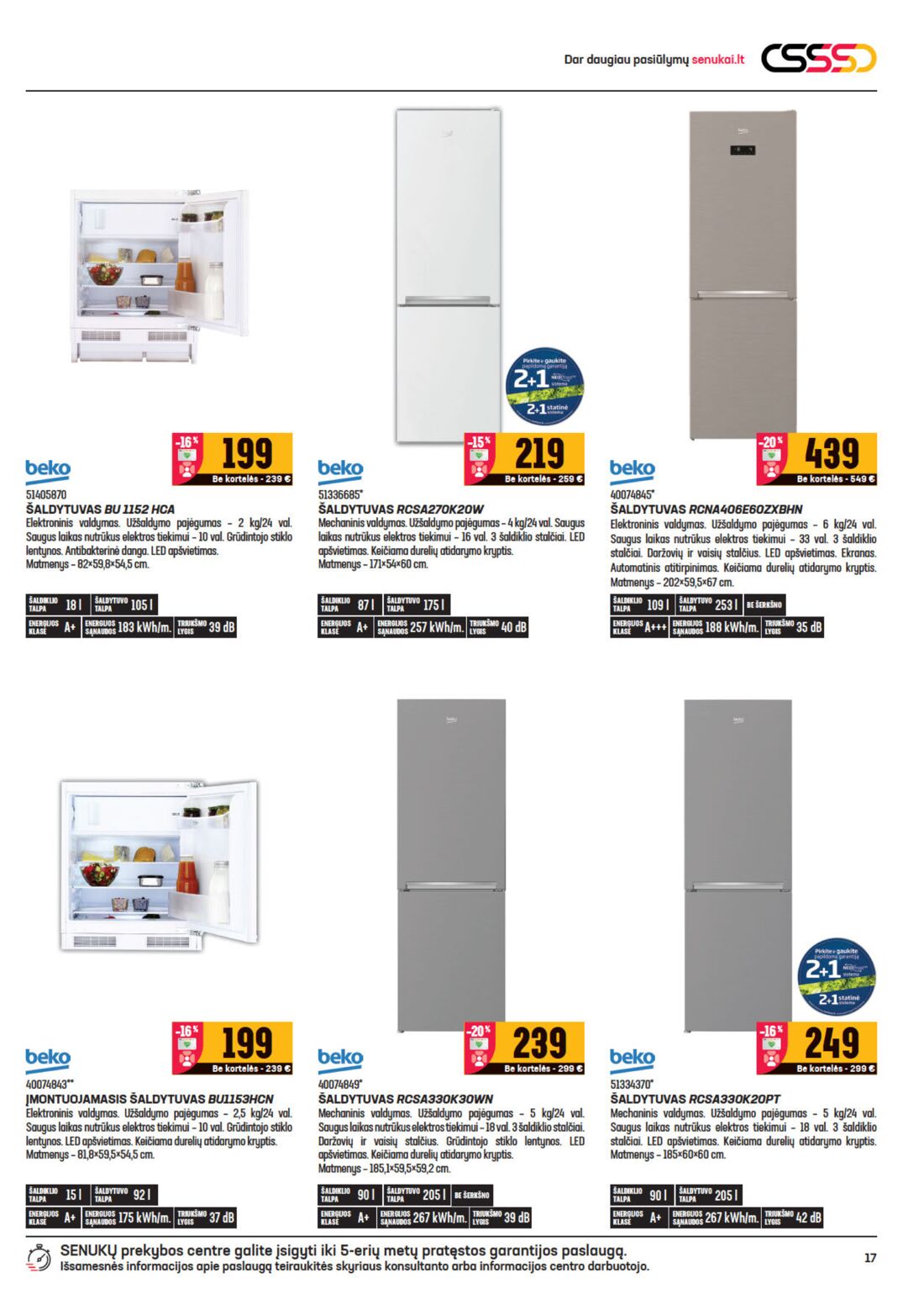 Senukai reklaminis leidinys akcijos nuo 
  2020-11-04 iki 
  2020-11-30 | Leidinukas.lt puslapis 17