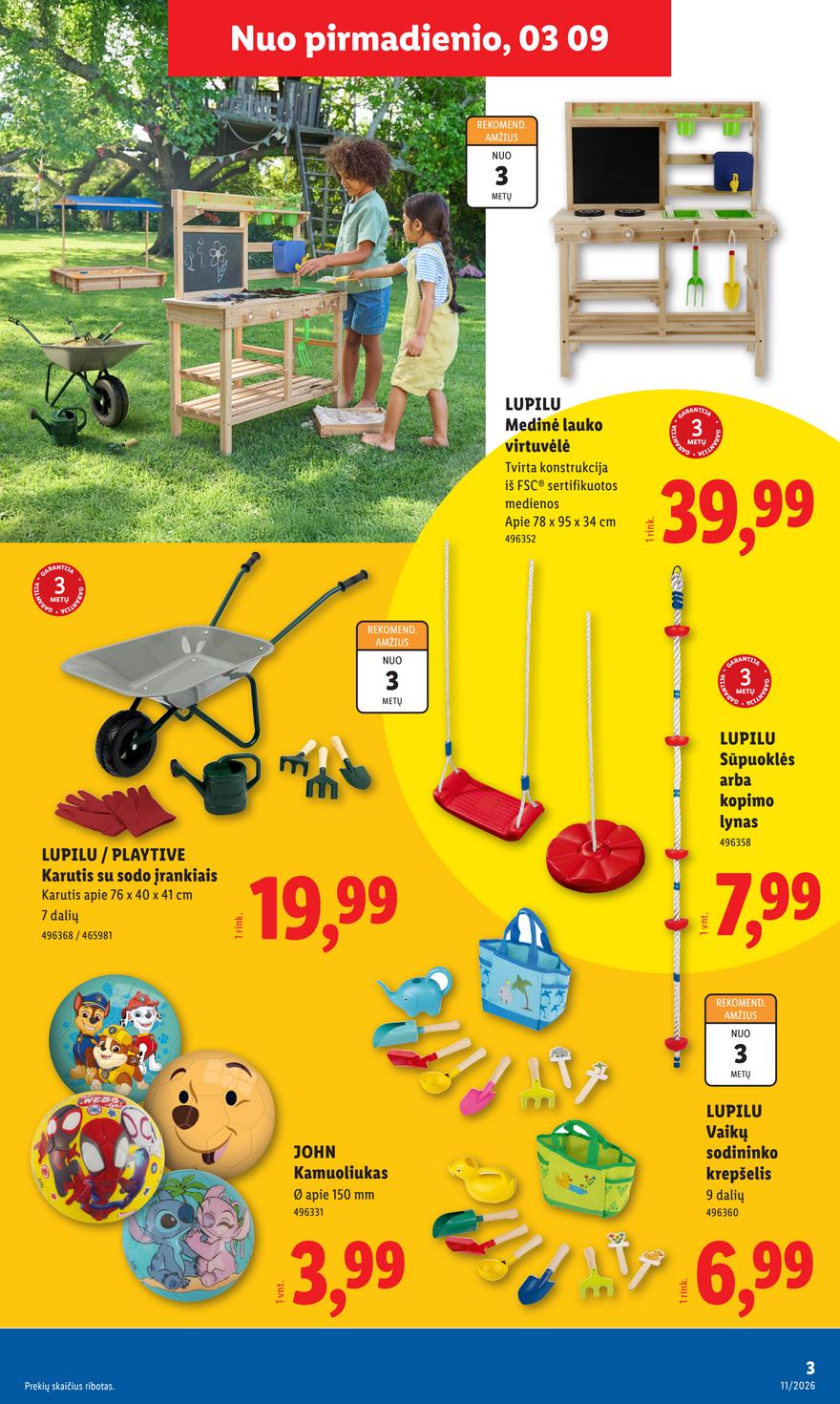 Lidl leidinys akcijos nuo 
  2026-03-09 iki 
  2026-03-15 | Leidinukas.lt puslapis 3
