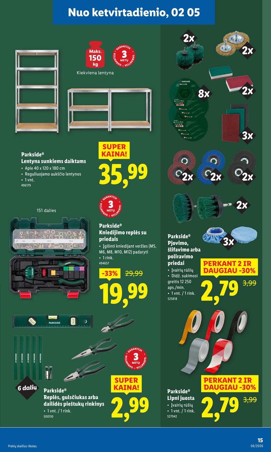 Lidl leidinys akcijos nuo 
  2026-02-02 iki 
  2026-02-08 | Leidinukas.lt puslapis 15