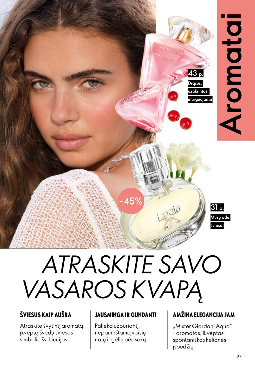 Oriflame katalogas akcijos nuo 
  2026-06-03 iki 
  2026-06-23 | Leidinukas.lt puslapis 27