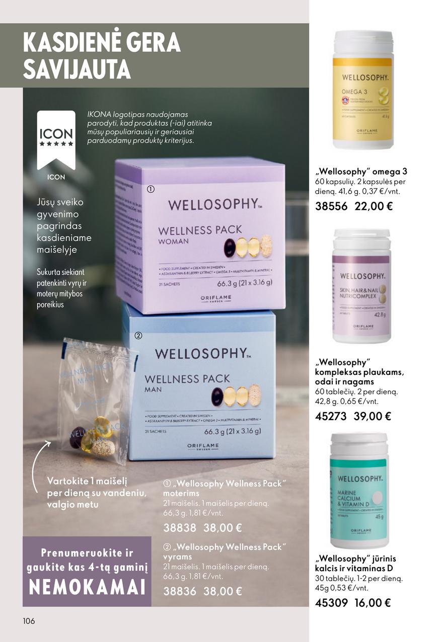 Oriflame katalogas akcijos nuo 
  2025-09-14 iki 
  2025-10-07 | Leidinukas.lt puslapis 106
