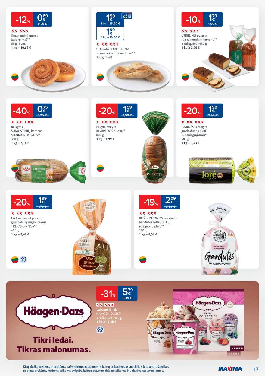 Maxima leidinukas akcijos nuo 
  2025-08-19 iki 
  2025-08-25 | Leidinukas.lt puslapis 17