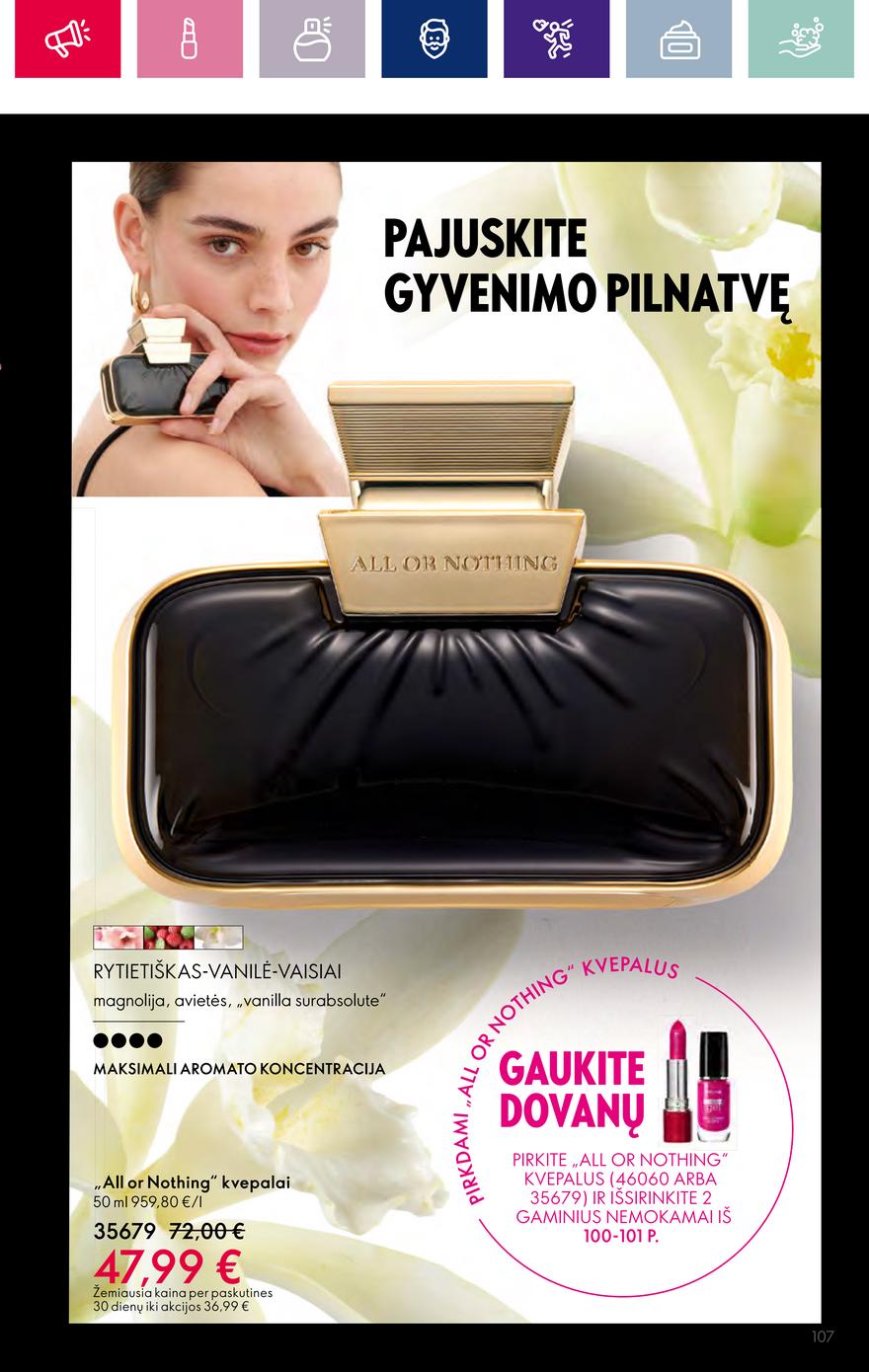 Oriflame katalogas akcijos nuo 
  2023-10-25 iki 
  2023-11-07 | Leidinukas.lt puslapis 107