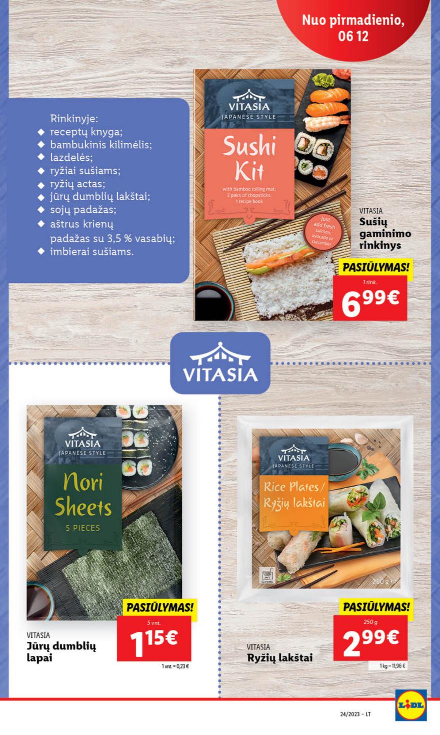 Lidl pasiūlymai akcijos nuo 
  2023-06-12 iki 
  2023-06-18 | Leidinukas.lt puslapis 32