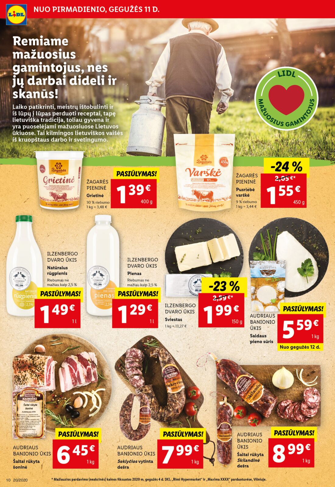 Lidl savaitinis leidinys akcijos nuo 
  2020-05-11 iki 
  2020-05-17 | Leidinukas.lt puslapis 10