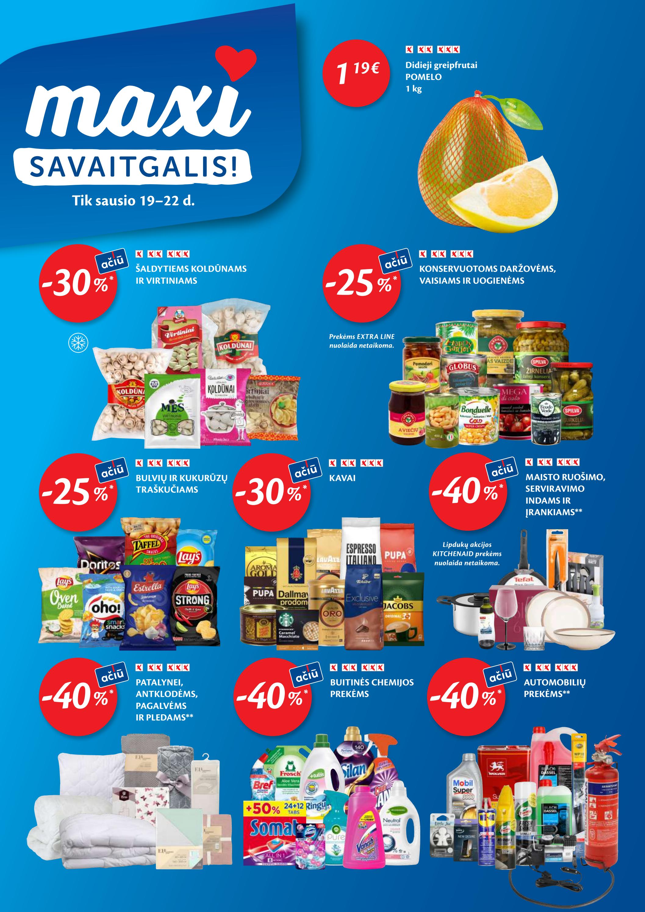 Maxima kaininis leidinys akcijos nuo 
  2023-01-17 iki 
  2023-01-23 | Leidinukas.lt puslapis 32