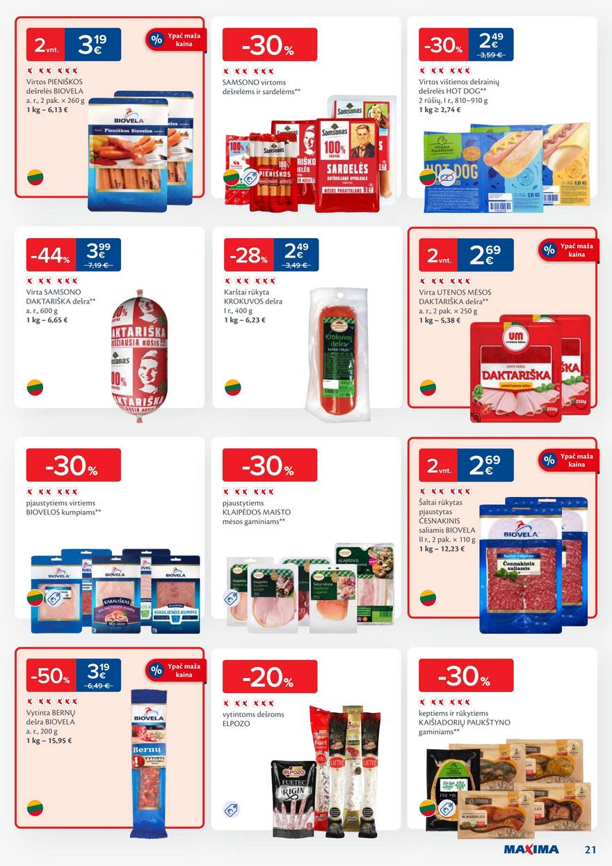 Maxima leidinys akcijos nuo 
  2024-03-12 iki 
  2024-03-18 | Leidinukas.lt puslapis 21