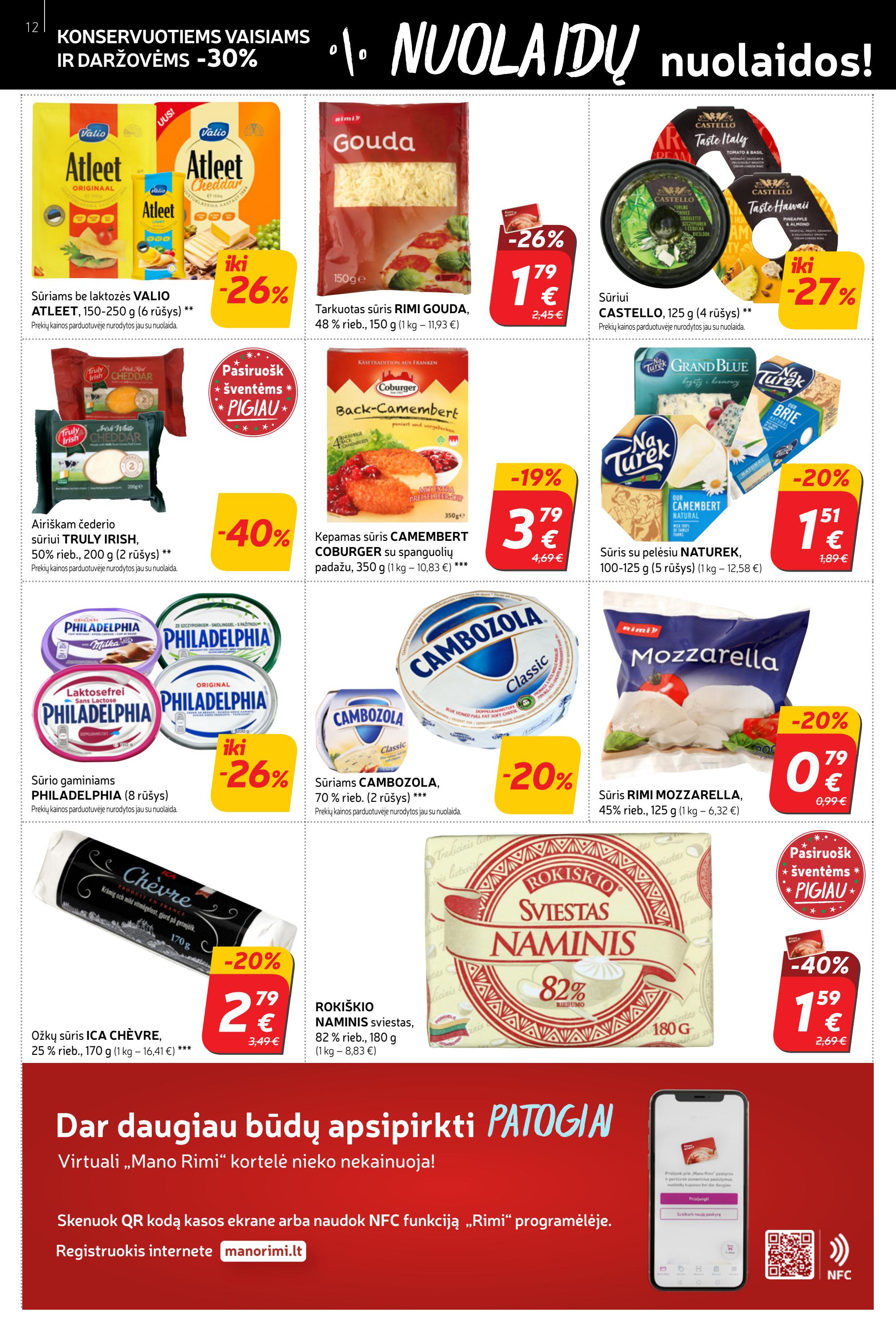 Rimi savaitinis leidinys akcijos nuo 
  2022-11-15 iki 
  2022-11-21 | Leidinukas.lt puslapis 12