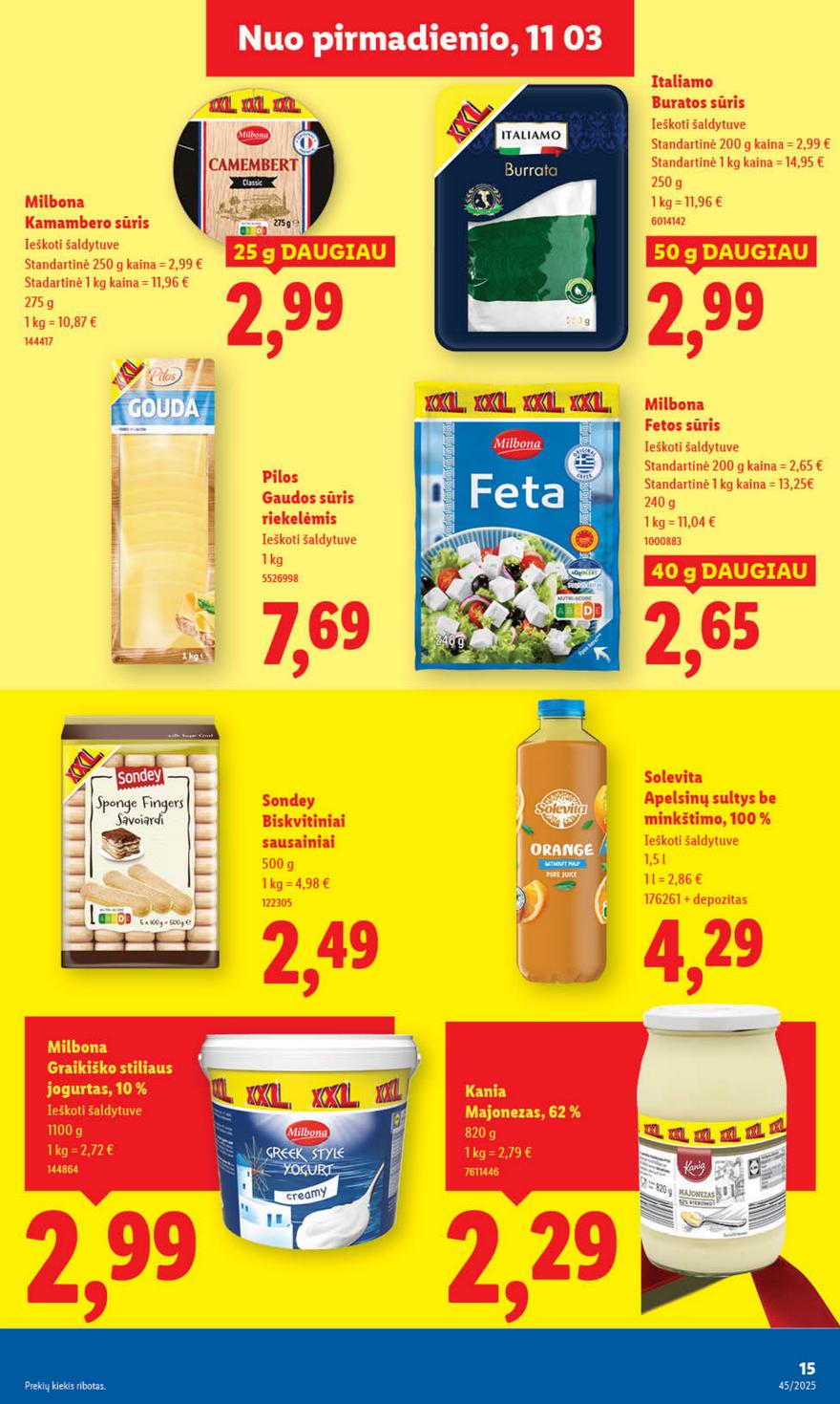 Lidl leidinys akcijos nuo 
  2025-11-03 iki 
  2025-11-09 | Leidinukas.lt puslapis 15