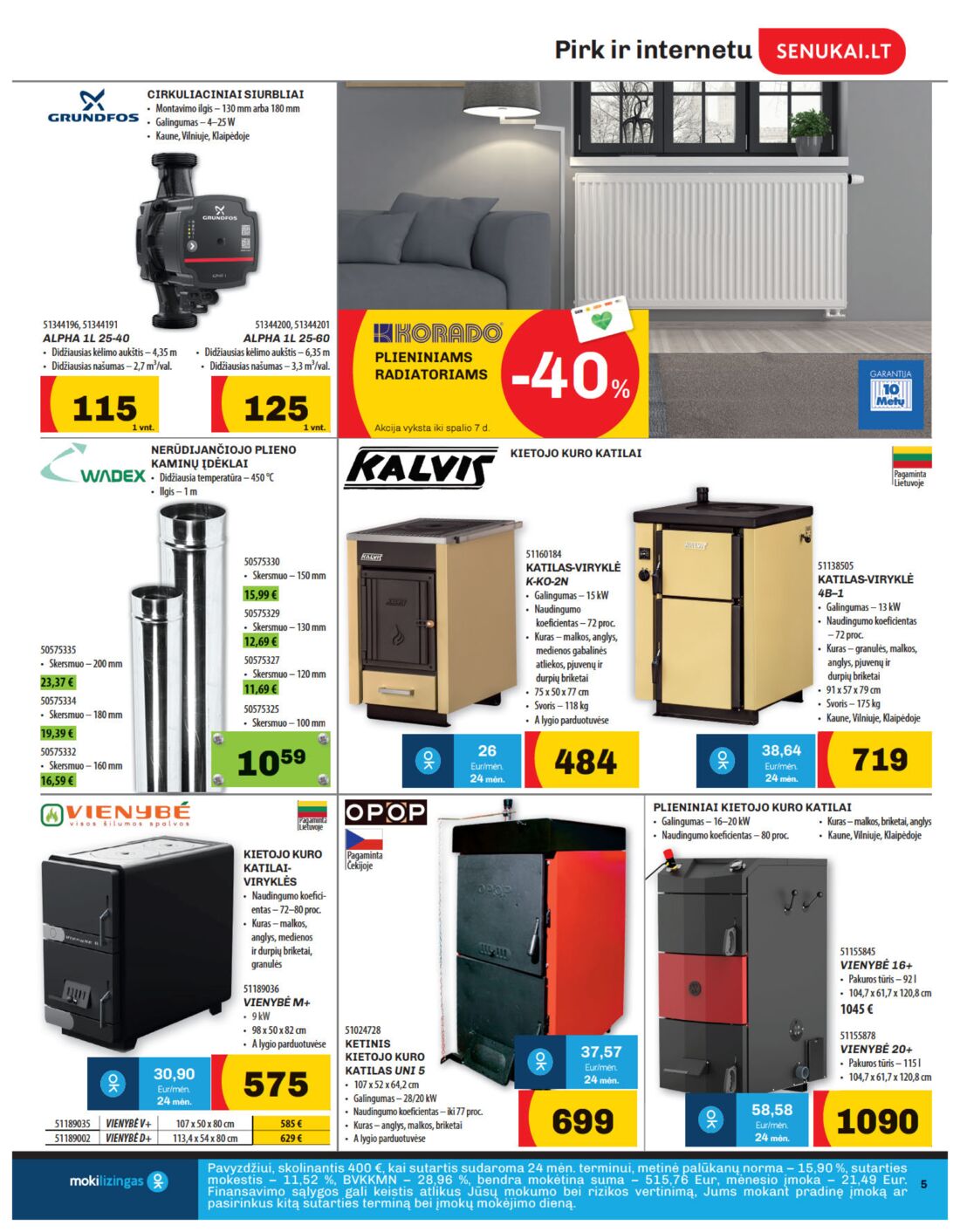 Senukai reklaminis leidinys akcijos nuo 
  2019-09-20 iki 
  2019-10-07 | Leidinukas.lt puslapis 5