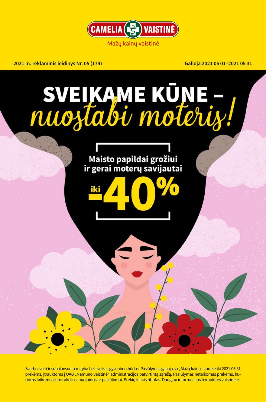 Camelia gegužės leidinys akcijos nuo 
  2021-05-01 iki 
  2021-05-31 | Leidinukas.lt puslapis 1