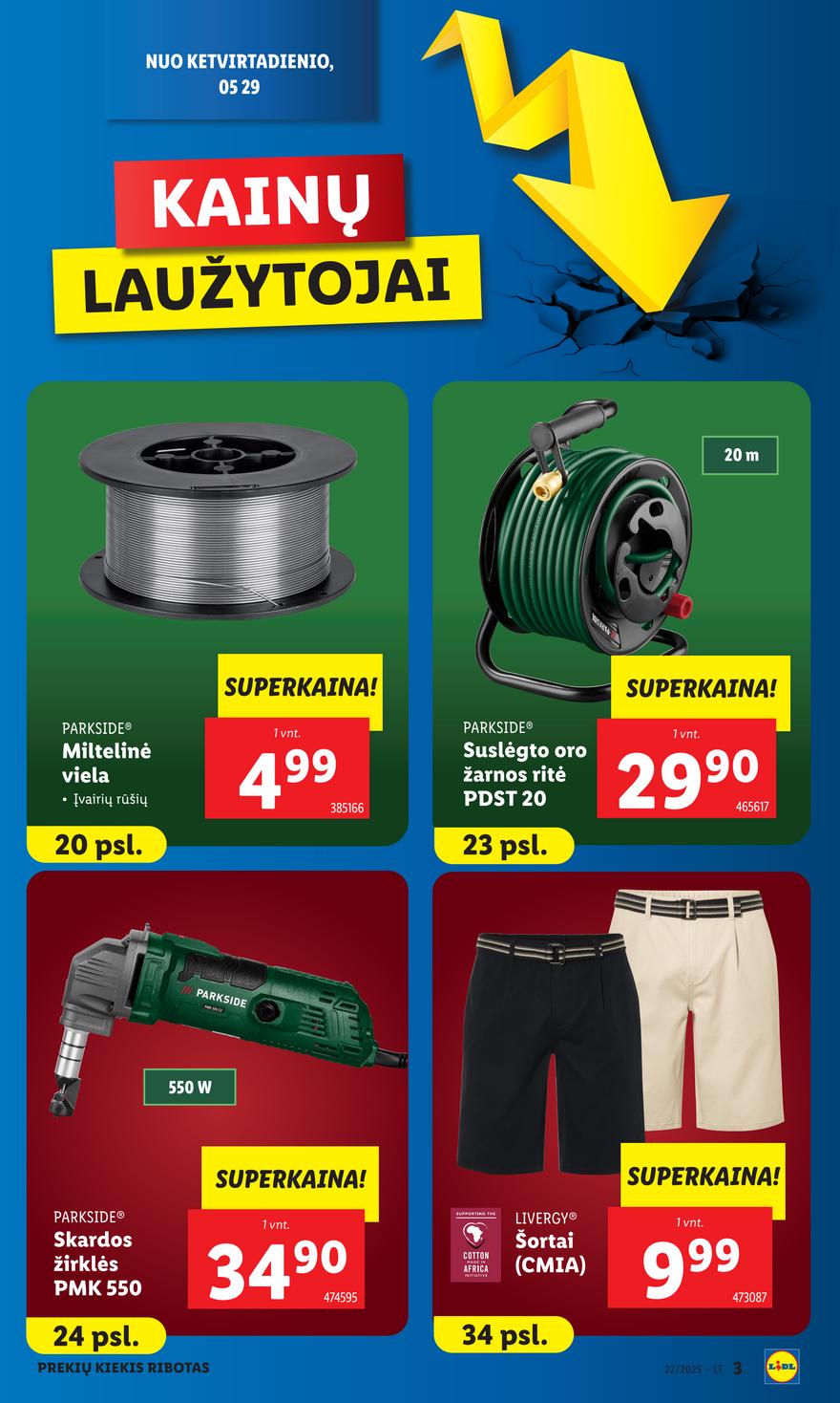 Lidl ne maisto leidinys akcijos nuo 
  2025-05-26 iki 
  2025-06-01 | Leidinukas.lt puslapis 3