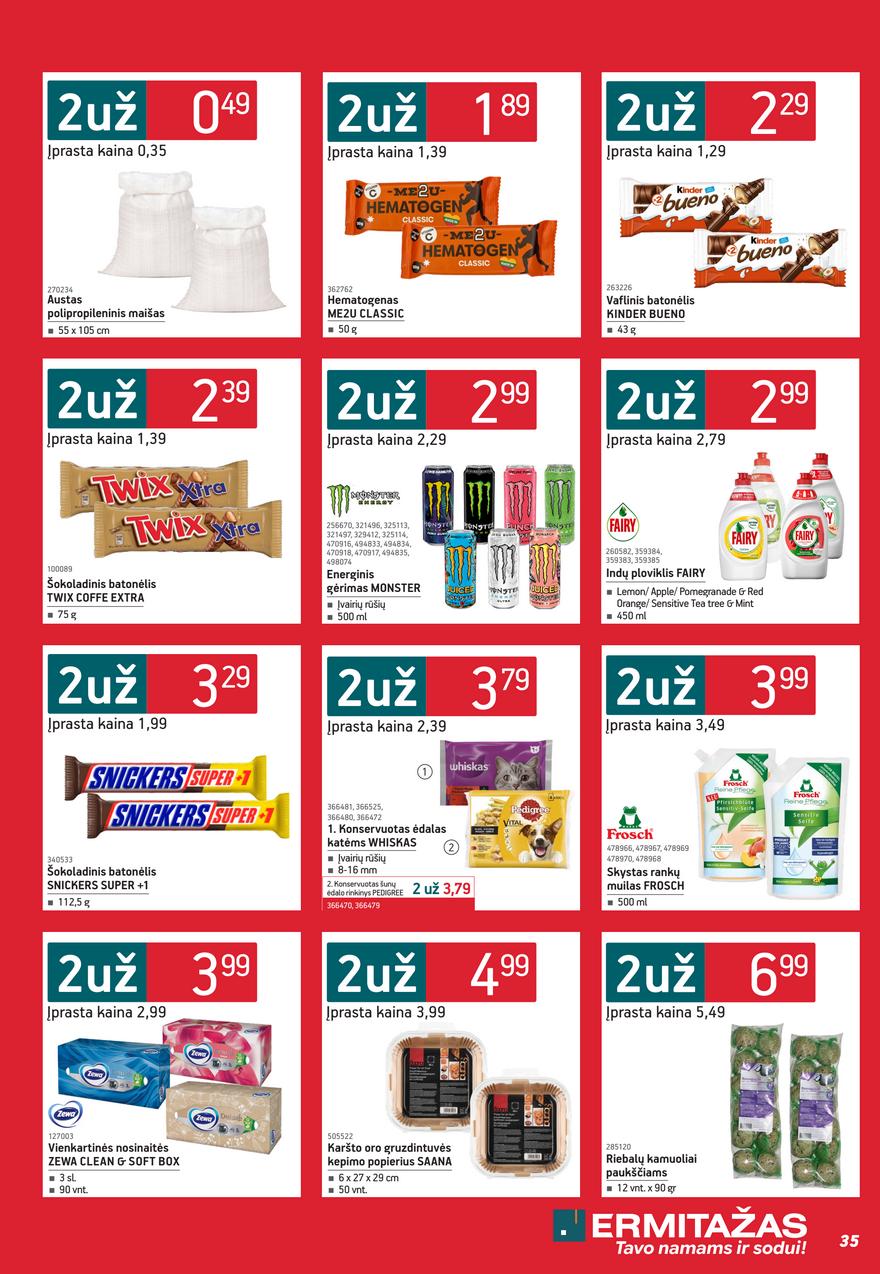 Ermitažas leidinys akcijos nuo 
  2026-01-05 iki 
  2026-02-01 | Leidinukas.lt puslapis 35