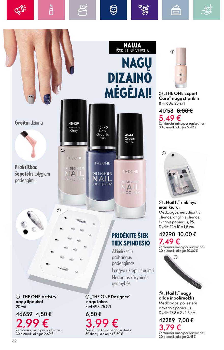 Oriflame katalogas akcijos nuo 
  2023-08-23 iki 
  2023-09-12 | Leidinukas.lt puslapis 62