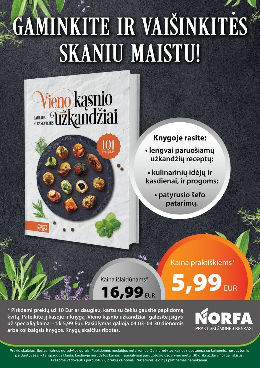 Norfos leidinys akcijos nuo 
  2025-04-03 iki 
  2025-04-16 | Leidinukas.lt puslapis 24