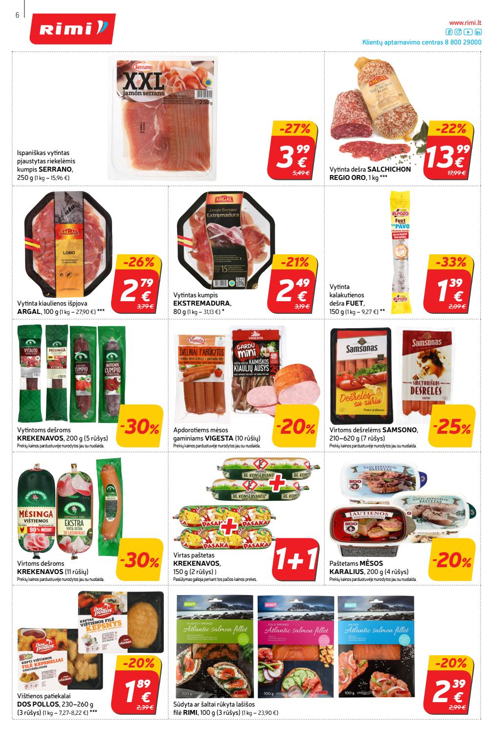 Rimi savaitinis leidinys akcijos nuo 
  2020-04-14 iki 
  2020-04-20 | Leidinukas.lt puslapis 6