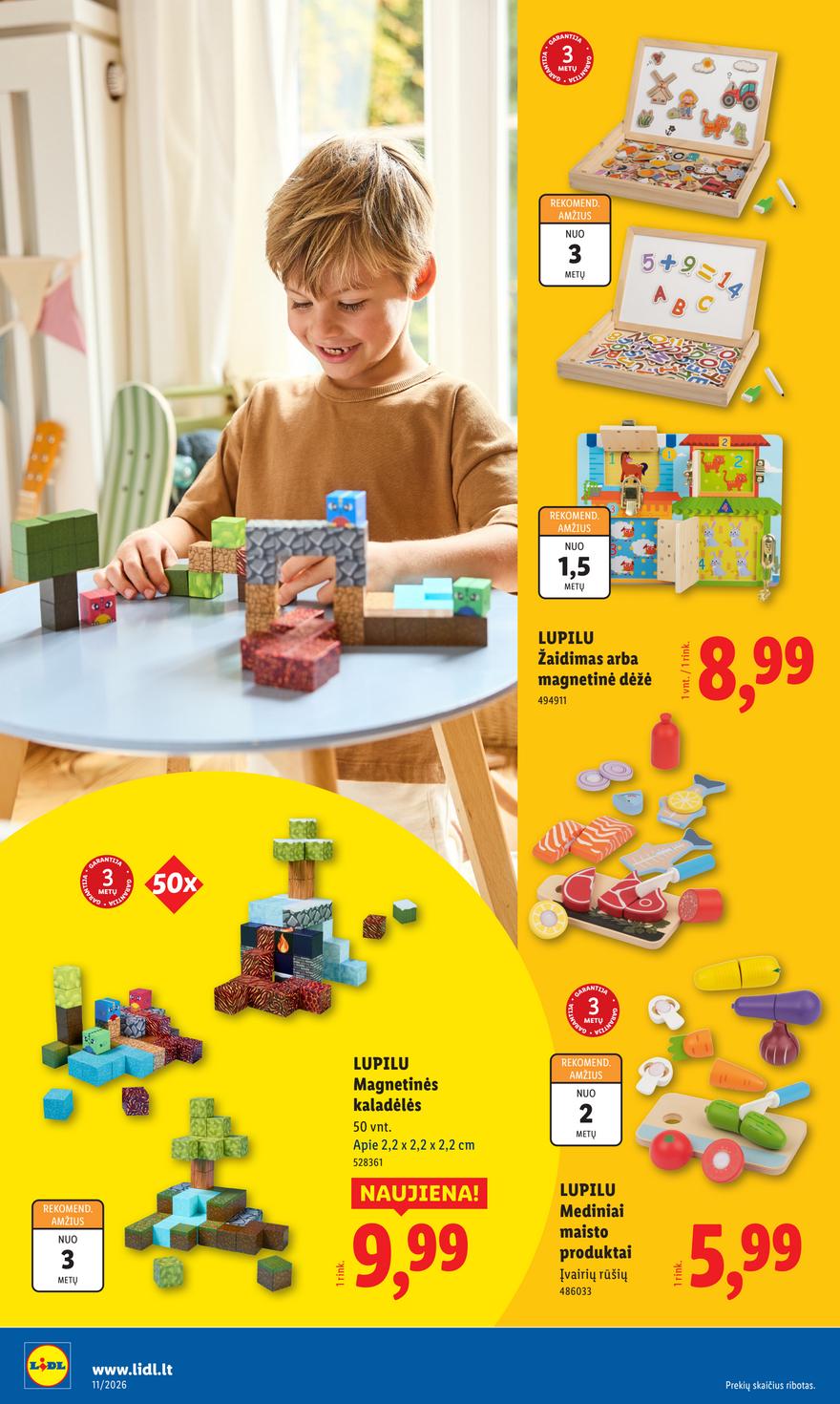 Lidl leidinys akcijos nuo 
  2026-03-09 iki 
  2026-03-15 | Leidinukas.lt puslapis 6