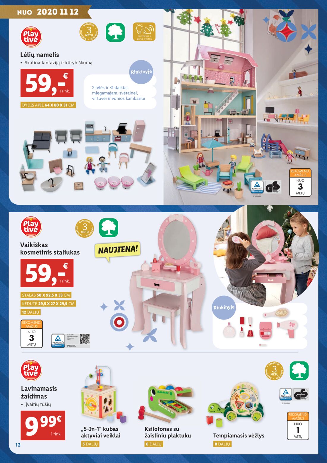 Lidl savaitinis leidinys akcijos nuo 
  2020-11-02 iki 
  2020-12-21 | Leidinukas.lt puslapis 12