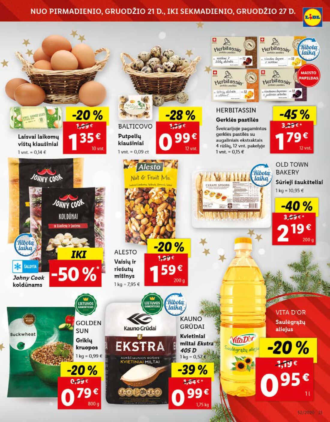 Lidl savaitinis leidinys akcijos nuo 
  2020-12-21 iki 
  2020-12-27 | Leidinukas.lt puslapis 21