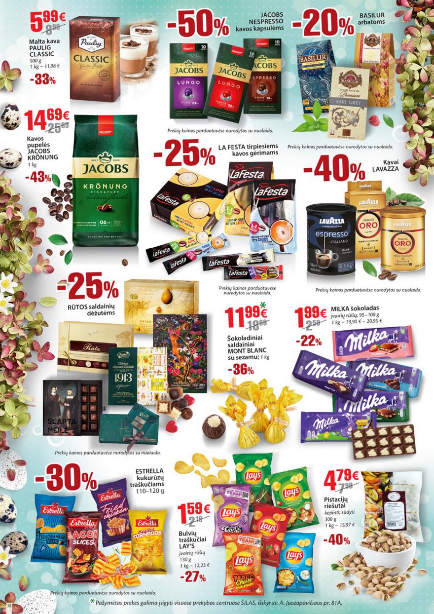 Šilas leidinys 7 akcijos nuo 
  2025-04-09 iki 
  2025-04-22 | Leidinukas.lt puslapis 10