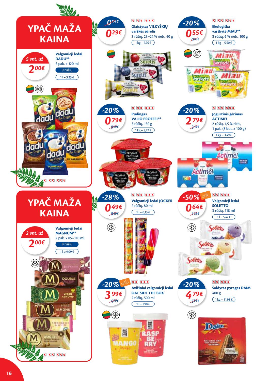 Maxima kaininis leidinys akcijos nuo 
  2021-06-22 iki 
  2021-06-28 | Leidinukas.lt puslapis 16