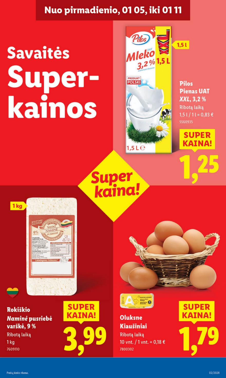 Lidl leidinys akcijos nuo 
  2026-01-05 iki 
  2026-01-11 | Leidinukas.lt puslapis 9