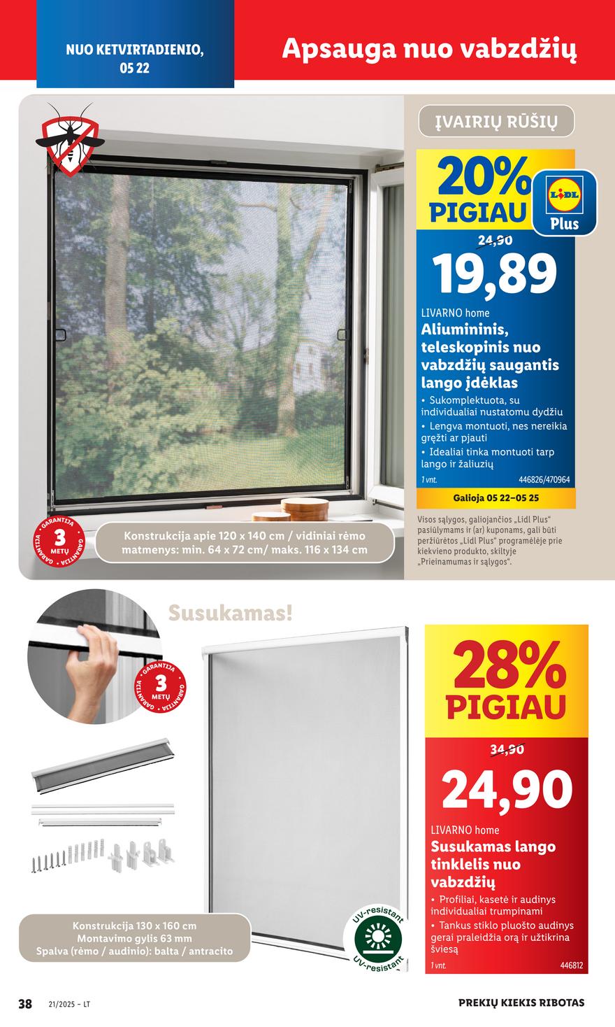 Lidl ne maisto leidinys akcijos nuo 
  2025-05-19 iki 
  2025-05-25 | Leidinukas.lt puslapis 40