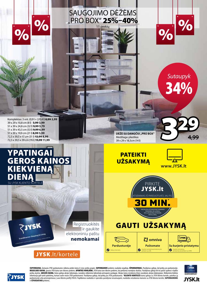 Jysk leidinys akcijos nuo 
  2021-07-06 iki 
  2021-07-19 | Leidinukas.lt puslapis 24