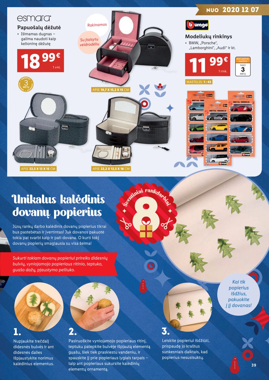 Lidl savaitinis leidinys akcijos nuo 
  2020-11-02 iki 
  2020-12-21 | Leidinukas.lt puslapis 39