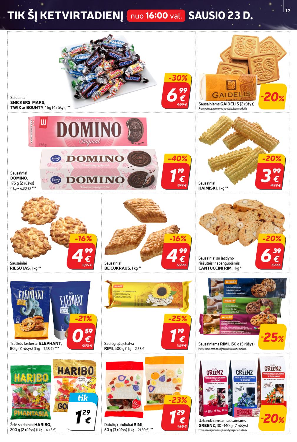 Rimi savaitinis leidinys akcijos nuo 
  2020-01-21 iki 
  2020-01-27 | Leidinukas.lt puslapis 17