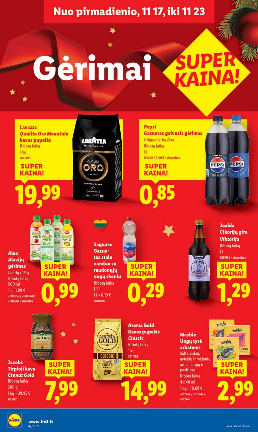 Lidl leidinys akcijos nuo 
  2025-11-17 iki 
  2025-11-23 | Leidinukas.lt puslapis 30