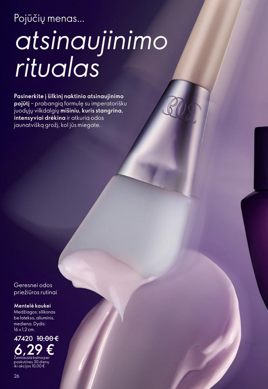Oriflame katalogas akcijos nuo 
  2026-04-22 iki 
  2026-05-12 | Leidinukas.lt puslapis 26