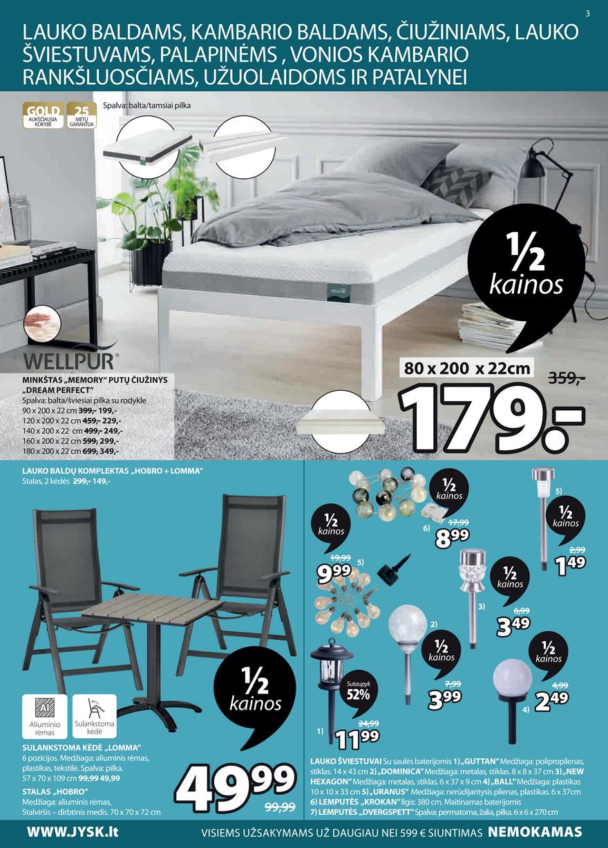 Jysk leidinys akcijos nuo 
  2021-06-22 iki 
  2021-07-05 | Leidinukas.lt puslapis 3