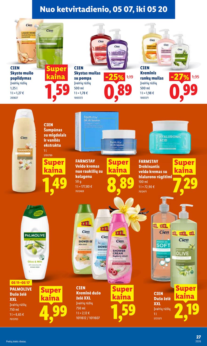 Lidl leidinys akcijos nuo 
  2026-05-11 iki 
  2026-05-17 | Leidinukas.lt puslapis 27