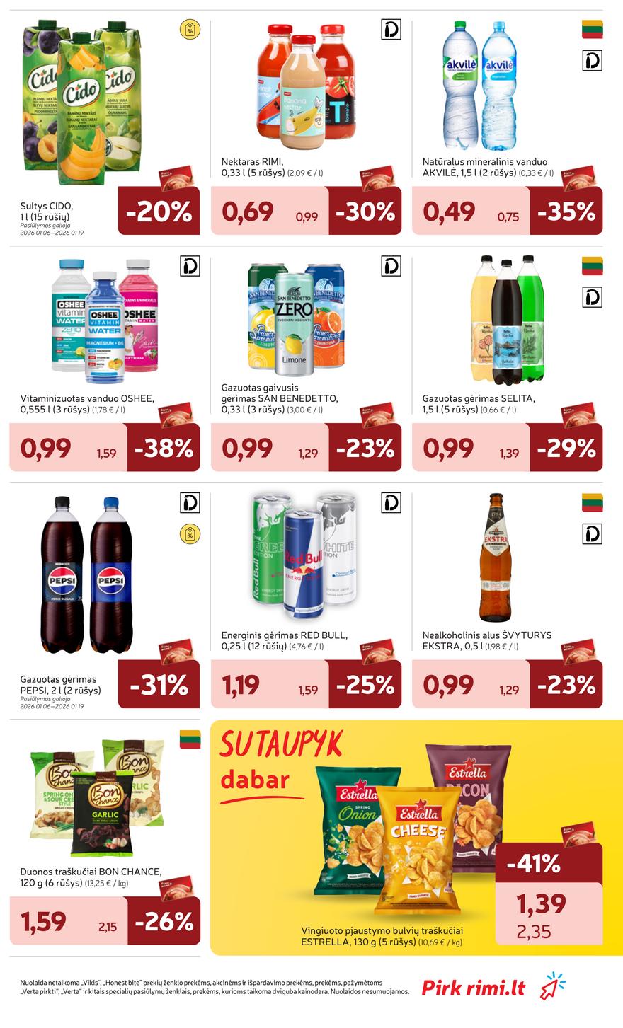 Rimi leidinys akcijos nuo 
  2026-01-06 iki 
  2026-01-12 | Leidinukas.lt puslapis 25