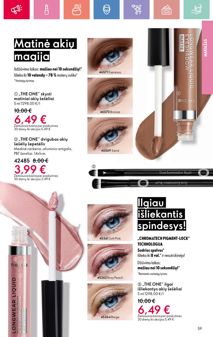 Oriflame katalogas akcijos nuo 
  2025-06-01 iki 
  2025-06-21 | Leidinukas.lt puslapis 59