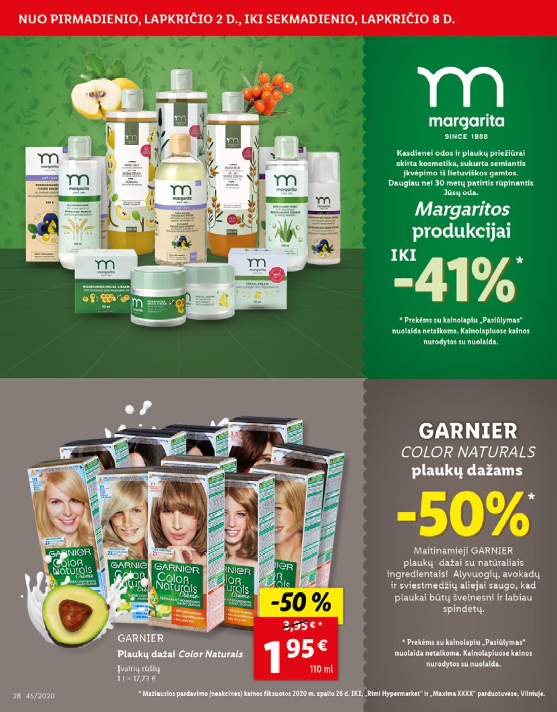 Lidl savaitinis leidinys akcijos nuo 
  2020-11-02 iki 
  2020-11-08 | Leidinukas.lt puslapis 28
