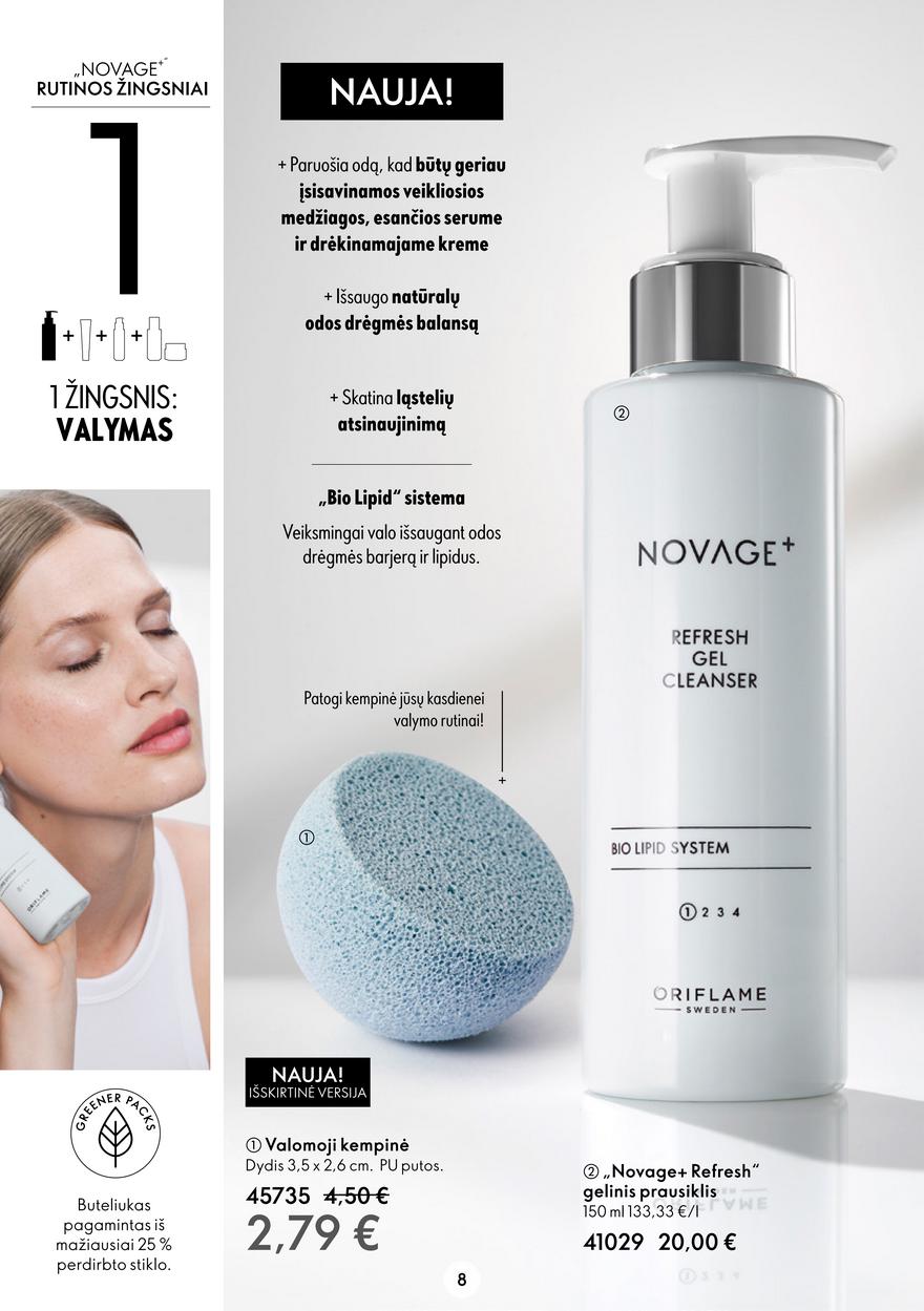 Oriflame katalogas akcijos nuo 
  2023-03-15 iki 
  2023-04-04 | Leidinukas.lt puslapis 8