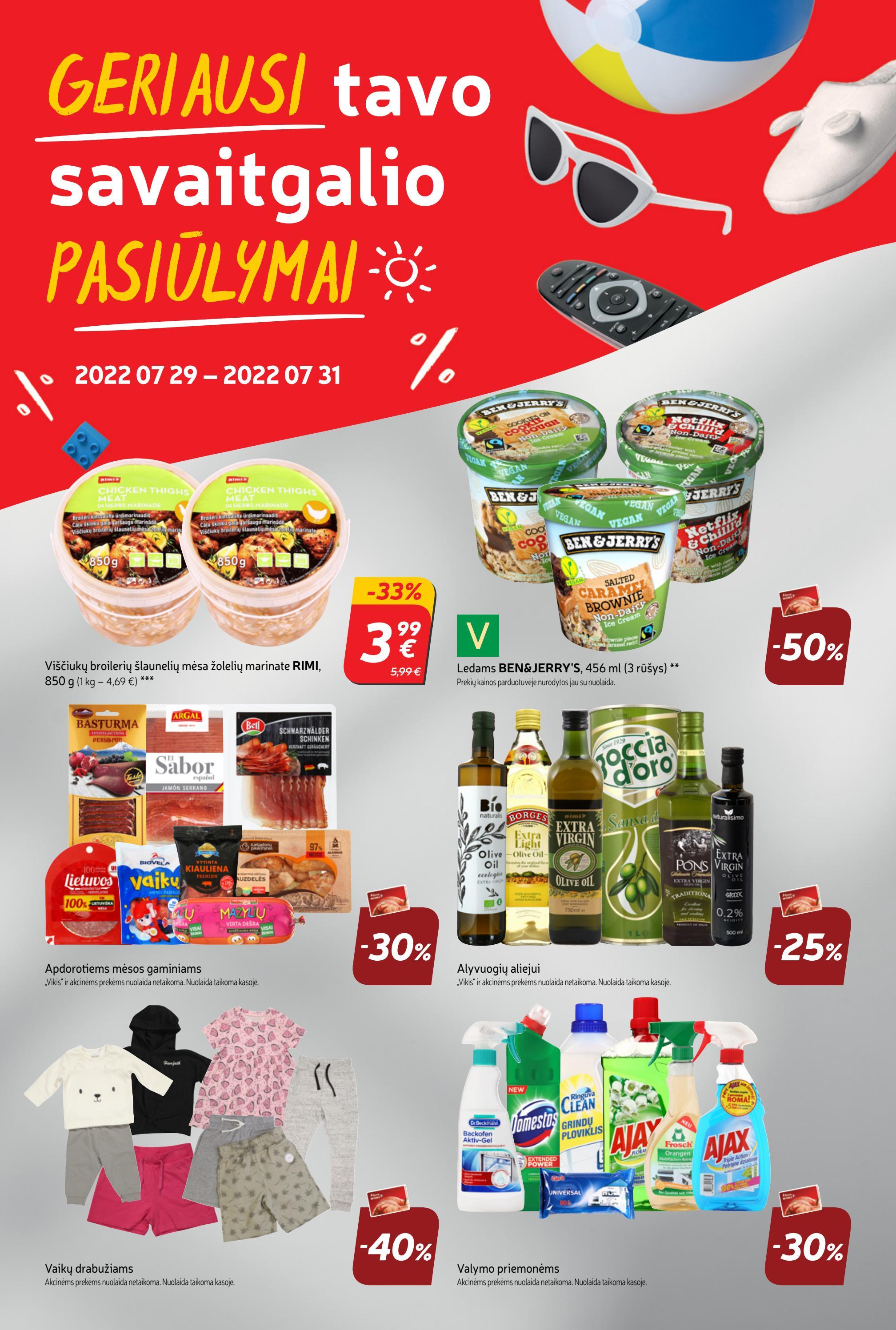 Rimi savaitinis leidinys akcijos nuo 
  2022-07-26 iki 
  2022-08-01 | Leidinukas.lt puslapis 24
