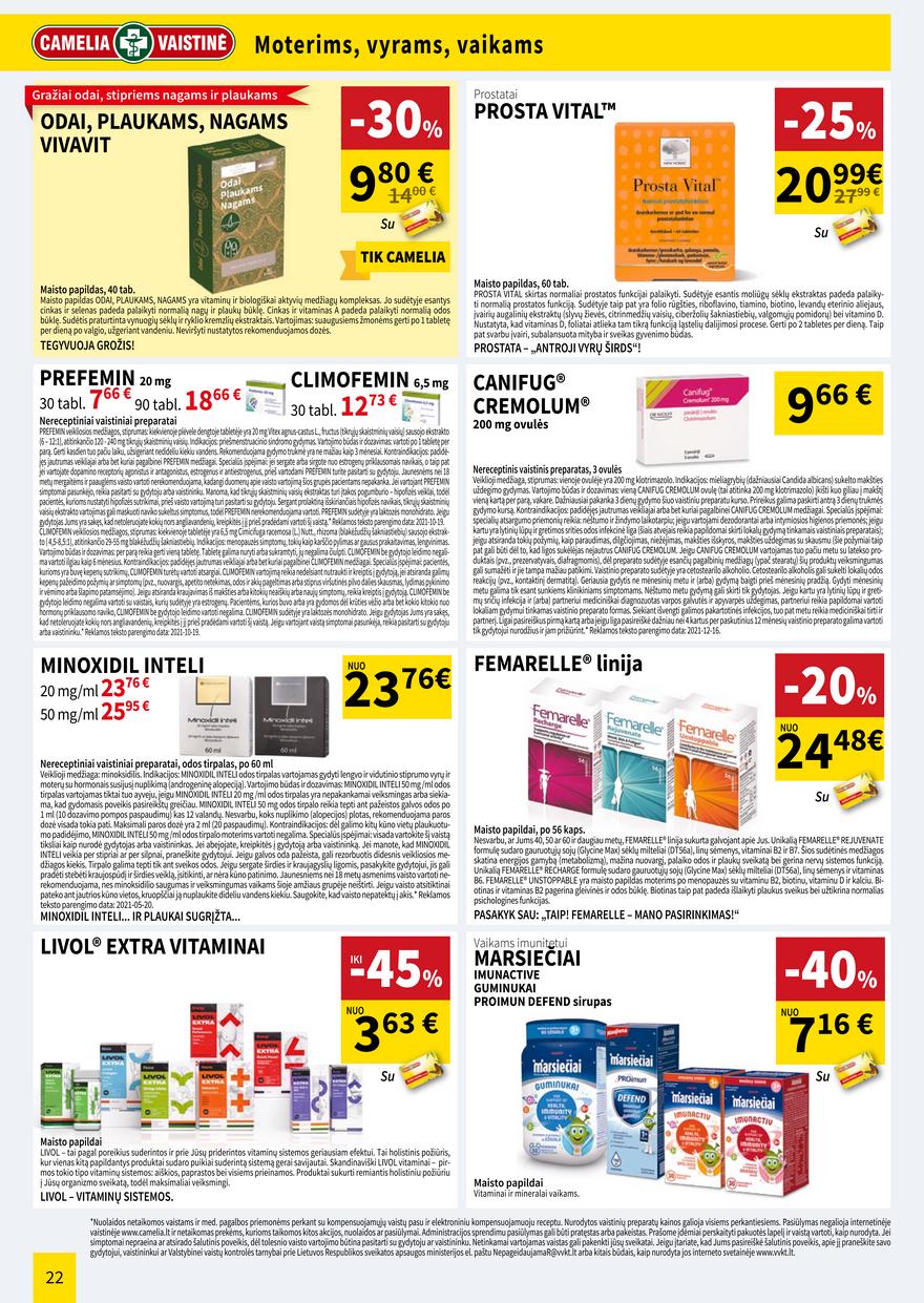 Camelia kovo leidinys akcijos nuo 
  2023-03-01 iki 
  2023-03-31 | Leidinukas.lt puslapis 22