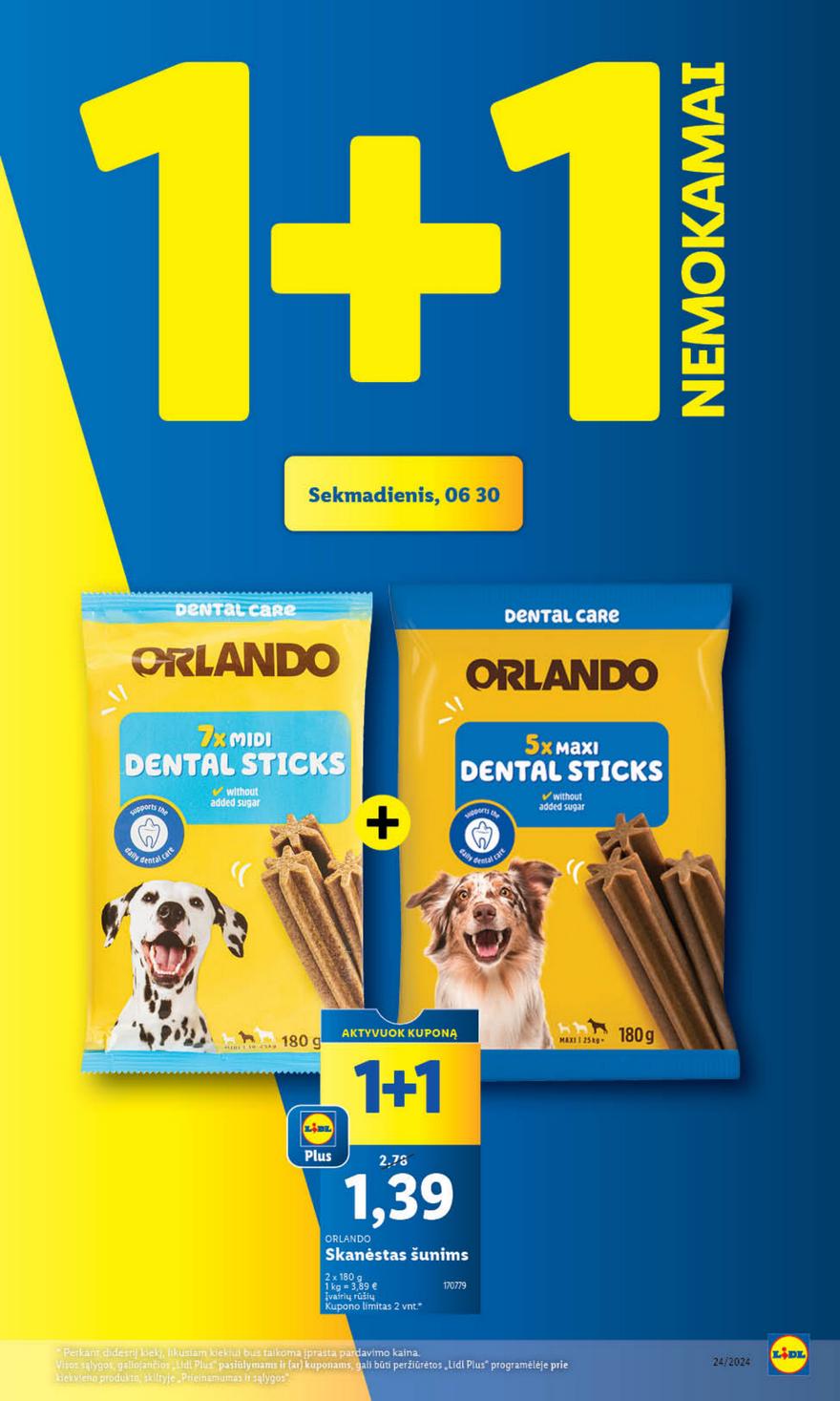 Lidl leidinys naujas akcijos nuo 
  2024-06-24 iki 
  2024-06-30 | Leidinukas.lt puslapis 19