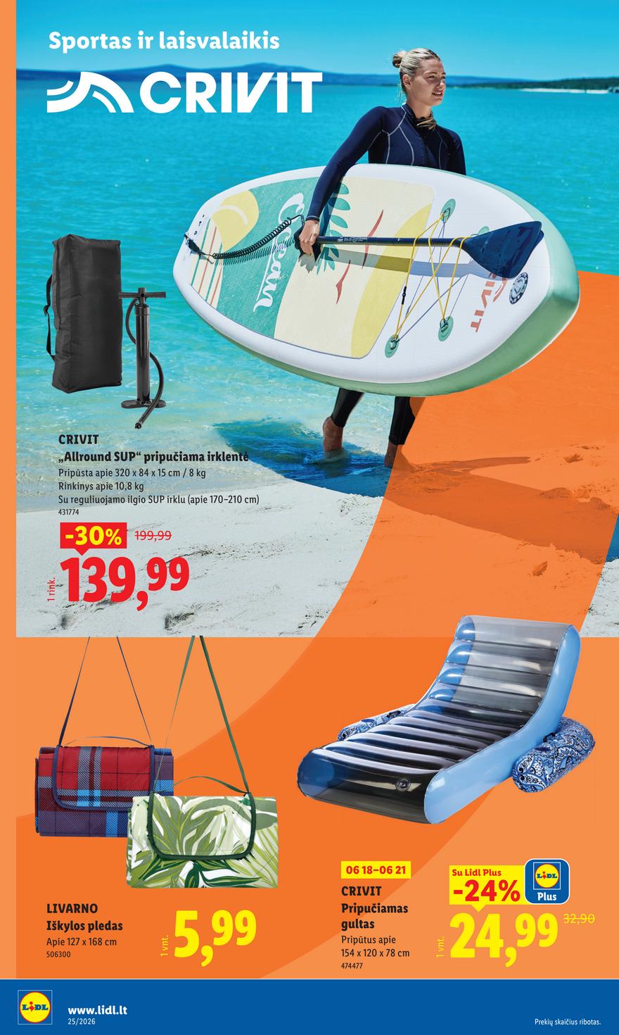 Lidl leidinys akcijos nuo 
  2026-06-15 iki 
  2026-06-21 | Leidinukas.lt puslapis 20