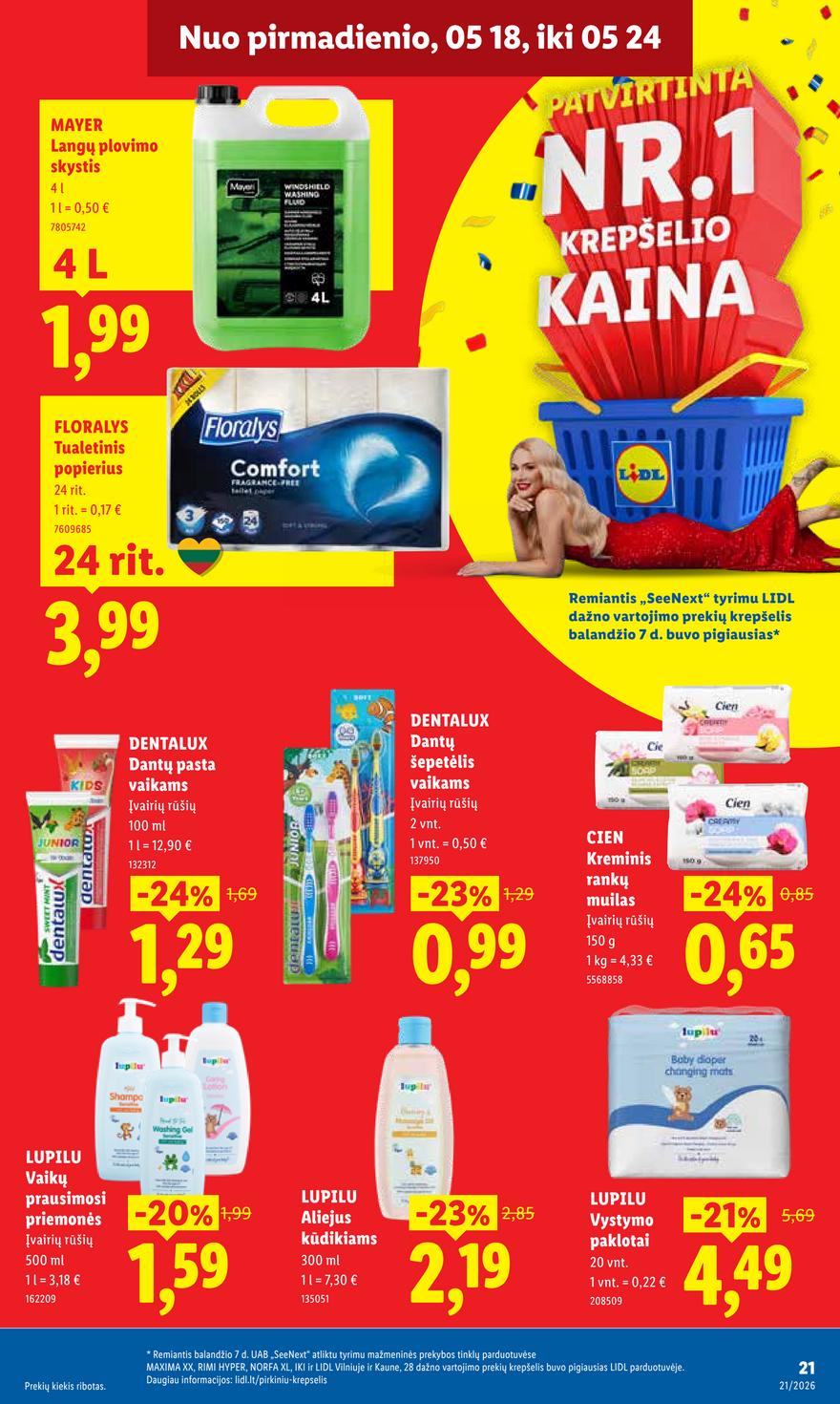 Lidl leidinys akcijos nuo 
  2026-05-18 iki 
  2026-05-24 | Leidinukas.lt puslapis 21