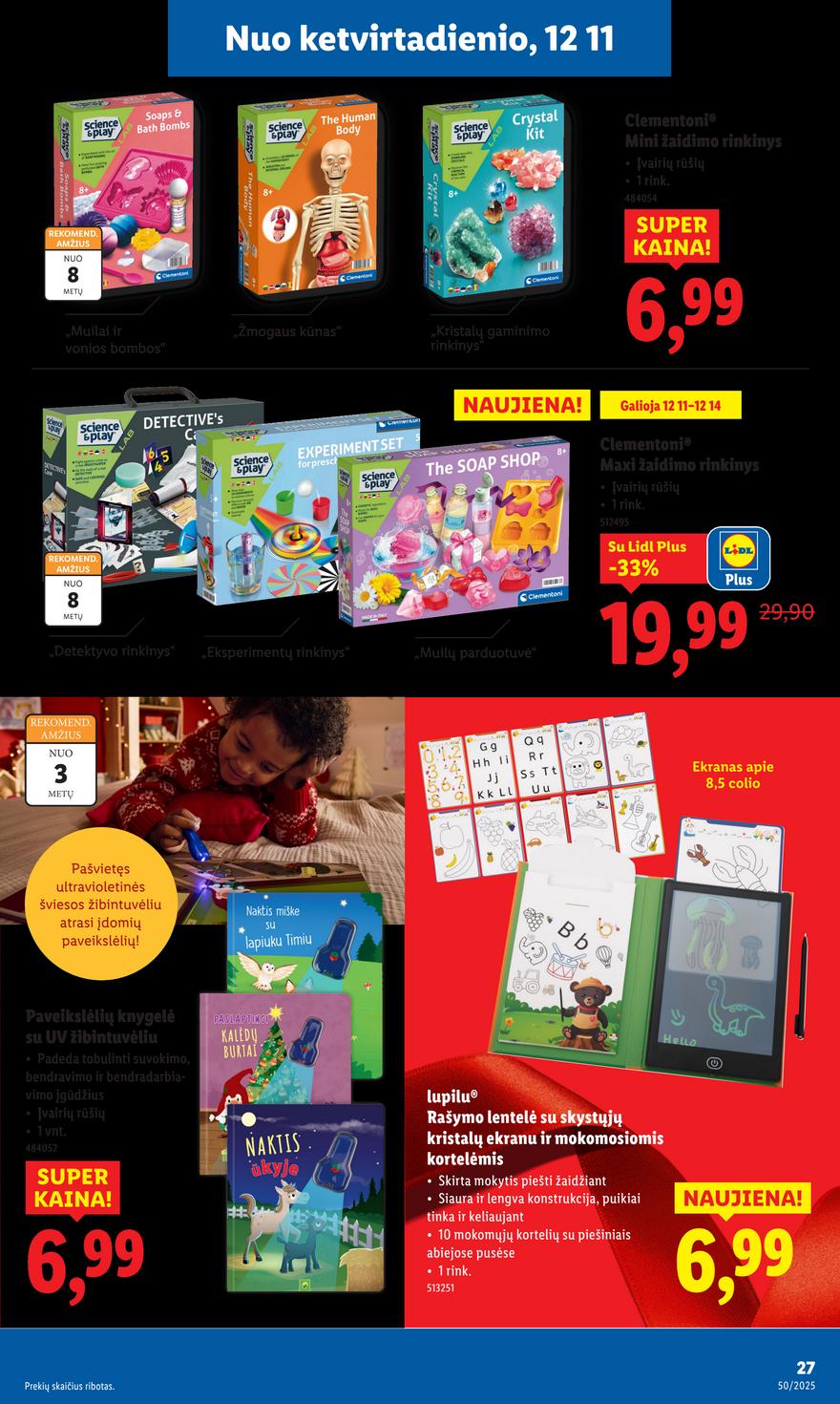 Lidl leidinys akcijos nuo 
  2025-12-08 iki 
  2025-12-14 | Leidinukas.lt puslapis 27